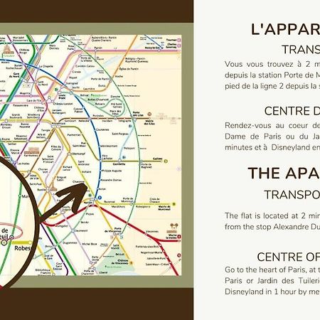 12.Appart 4Pers#1 Bedroom #Pere Lachaise #Nation Paris Exterior foto